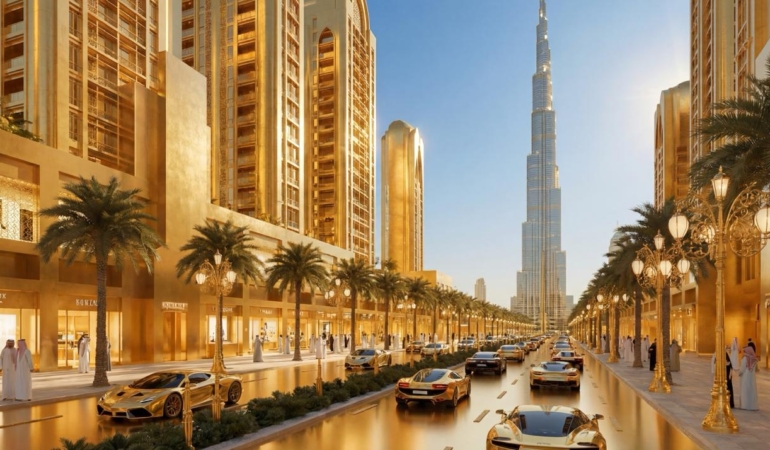 Dubai, Deira’da “Altın Sokak” İnşa Ediyor