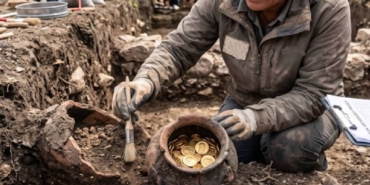 Almanya'da Bulunan 1900 Yıllık 934 Roma Gümüş Sikkesi Müzede Sergileniyor