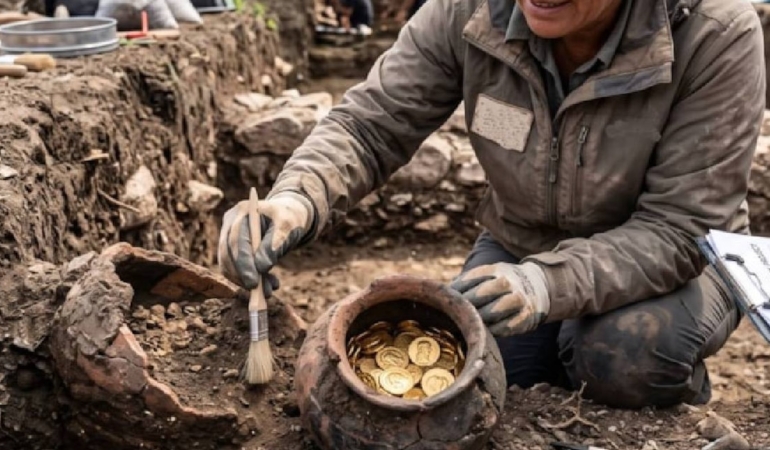 Almanya'da Bulunan 1900 Yıllık 934 Roma Gümüş Sikkesi Müzede Sergileniyor