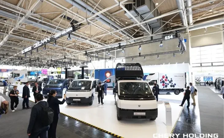 Chery Ticari Araç Grubu Hannover Fuarında Yeni Nesil Elektrikli Modellerini Tanıttı