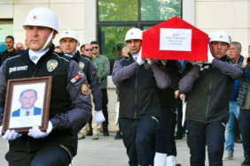Pursaklar'da Şehit Düşen Polis Memuru Ahmet Türkoğlu İçin Ankara Emniyetinde Tören Yapıldı