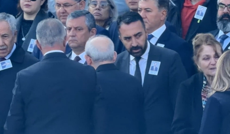 TBMM'deki Cenaze Töreninde Özgür Özel ile Kemal Kılıçdaroğlu Bir Araya Geldi