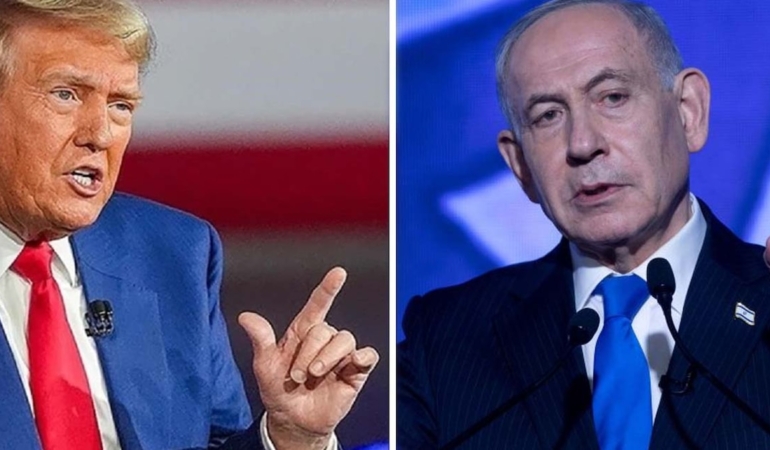 Donald Trump İsrail Seçimleri Öncesinde Binyamin Netanyahu İçin Destek Çağrısını Yineledi