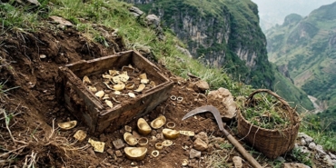 Çin’de Uçurum Kenarında 68 Kilogramlık Tang Hanedanlığı Hazinesi Bulundu